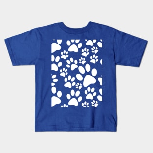 Dog Paws Kids T-Shirt